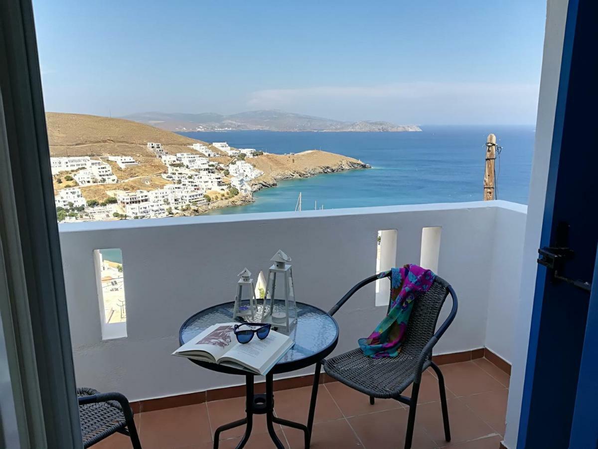 Θέαστρον - Theastron House With Great View In Chora Apartment Pera Gyalos Exterior photo